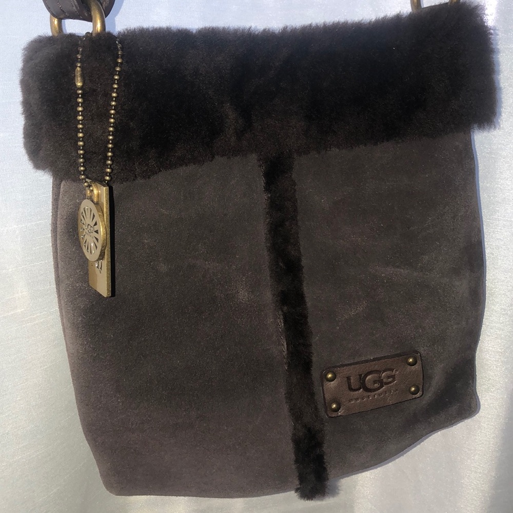 NEW Ugg dark chocolate brown crossbody